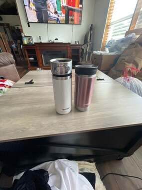 2/Contigo Autoseal Vacuum Insulated Stainless Steel Travel Mug Set